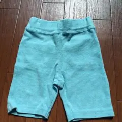 MIKI HOUSEピクニック　水色 コットンパンツ 90cmのサムネイル