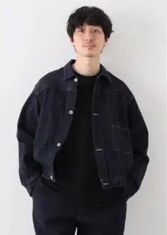 美品COMOLI デニムジャケットインディゴ size3