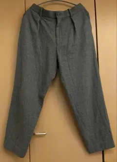 MARKAWARE PEGTOP スラックス　ウール起毛　3