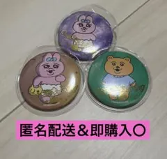 おぱんちゅうさぎ 缶バッジ 3点セット