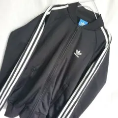 ａｄｉｄａｓ レトロ ライン トラックジャケット ジャージ 復刻 黒白