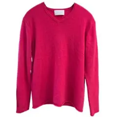 エディフィス PURE CASHMERE カシミヤ100% Vネック ニット Sのサムネイル