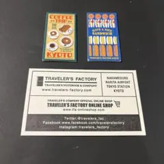トラベラーズノート《京都オリジナル》ミニチケット + ショップカードのサムネイル