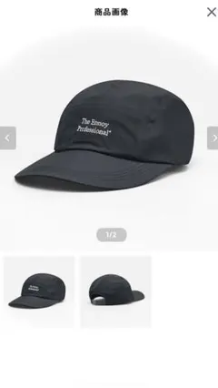 ENNOY/エンノイ　3Layer Shell Cap ブラック ENNOY 3Layer Shell Cap エンノイ キャップ ブラック 【公式通販】