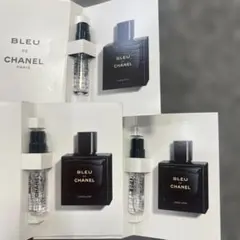 ブルー ドゥ シャネル パルファム 1.5ml　3個