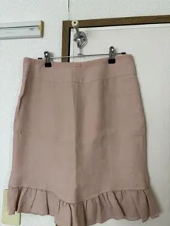MAX&Co. ピンクページュ フレアスカートのサムネイル