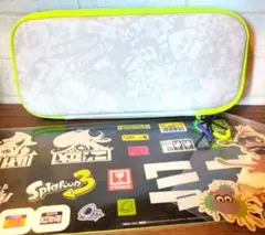 Switch キャリングケース 任天堂純正品 スプラトゥーン3 ステッカー付き