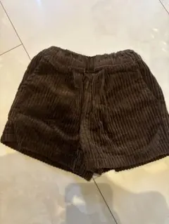 branshes コーデュロイ ショートパンツ90 ブラウン