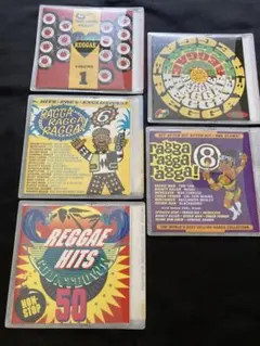 【5枚セット】 レゲエ・コンピ　 I Love Reggae 　他