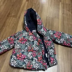 PETIT BATEAU 中綿ジャケット 花柄 12m - メルカリ
