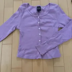 GAP カーディガン パープル Sのサムネイル