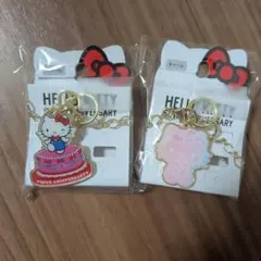 新品☆サンリオ☆ハローキティ☆50th ANNIVERSARY チャーム2個