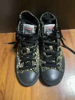 VISION STREET WEAR ハイカットスニーカー レオパードのサムネイル