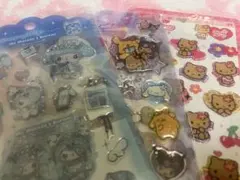 【新品・正規品】平成はっぴーフォンなどサンリオキャラクターシール 3点セット