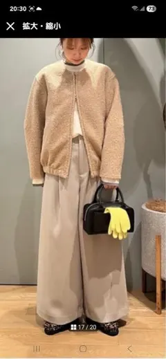 最終値下げ ！BEAUTY&YOUTH フクレジャカードノーカラージップブルゾン