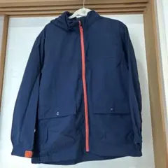 GU ネイビー マウンテンパーカー（男女兼用）150