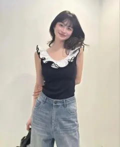 babaco/ババコ】Ribbed Basic Tank Top - メルカリ