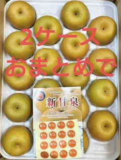 溢れる果汁　「新甘泉」赤秀品18玉10キロ 溢れる果汁 「新甘泉」赤秀品18玉10キロ - メルカリ