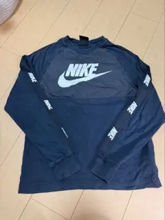 ラブ上等たいちゃん着用⭐️超希少・レア⭐️NIKE ビッグロゴ 袖ロゴ　ロンT S