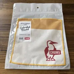 チャムス　カラフルタオル　イエロー