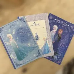 ディズニー　アナと雪の女王　ノート　下敷き　3点セット