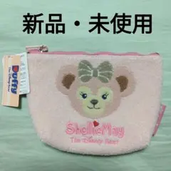 新品・未使用　ダッフィー＆フレンズ　サガラ　ポーチ　もこもこ　シェリーメイ