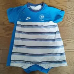 Nike ストライプロンパース 80cm