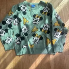 Disney ミッキー ミニー ニットセーター