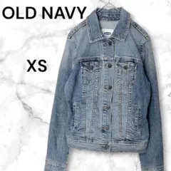 オールドネイビー デニムジャケット【XS】色落ち加工 アメカジ カジュアル 通年