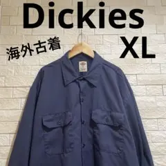海外古着　デッキーズ　Dickies 長袖　長袖シャツ　海外シャツ　サイズXL