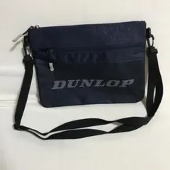 DUNLOP サコッシュ ショルダーバッグ ネイビー