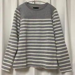 Lounge Lizard クルーネックボーダーTシャツのサムネイル