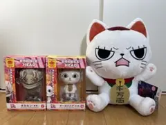 ダンダダン　ボブルヘッド2種　ターボババア（招き猫）のBIGぬいぐるみ