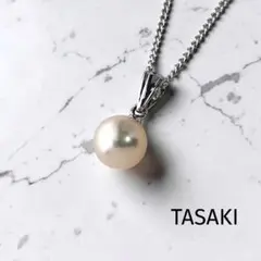 美品】TASAKI タサキ 本真珠 パールネックレス ホワイト 3P シルバー