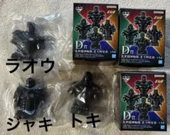 最安 一番くじ 北斗の拳　D賞 乱世闘神胸像-北斗四兄弟-　3種セットセミコンプのサムネイル