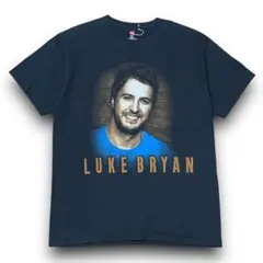 【M】LUKE BRYAN アーティストTシャツ プリントTシャツ 黒Tシャツ
