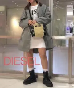 DIESEL ミリタリーコート ステンカラー　　モッズコート XXS
