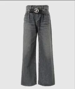 D Buckle Super wide Denim Pants DAIRIKUのサムネイル
