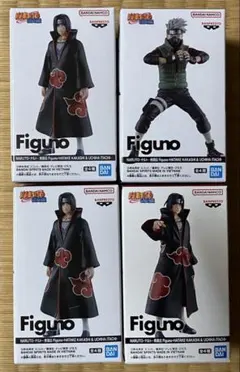 NARUTO Figuno はたけカカシ うちはイタチ 全4種セット - メルカリ
