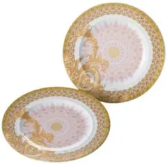 【新品未開封】ヴェルサーチビザンチン　プレート　2枚セット　皿 新品未開封】ヴェルサーチビザンチン プレート 2枚セット 皿 - メルカリ