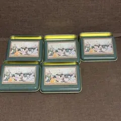 ディズニーランドホテル　ホテルミラコスタ アメニティキット缶5つ　小物入れのサムネイル