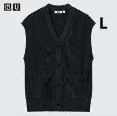UNIQLO U Vネックカーディガン (ノースリーブ )