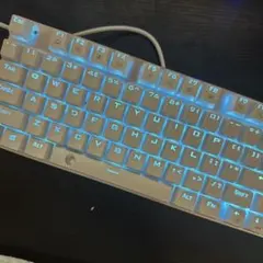 E-YOOSO ゲーミングキーボード ホワイト テンキーレス