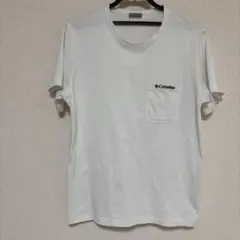 コロンビア　白　Columbia ホワイト Tシャツ Mサイズのサムネイル