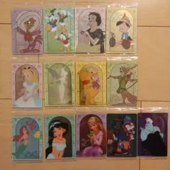 ディズニー　キャラクターズ　ウエハースカード　13枚セット