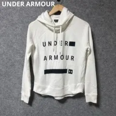 UNDER ARMOUR ホワイト パーカー