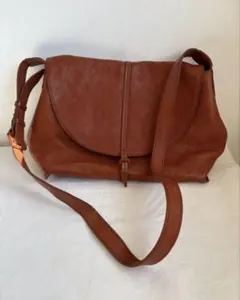 genten ゲンテン ショルダーバッグ キャメル