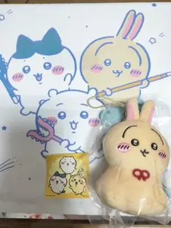 ちいかわ　うさぎ　ウラヤハボウズ　ステッカー1枚　ショッパー1枚