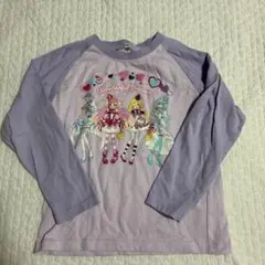 わんだふるぷりきゅあ　プリキュア　ぷりきゅあ　長袖　トップス　パジャマ