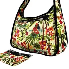 LeSportsac ハワイ限定 フラガールClassic Hobo ショルダー
